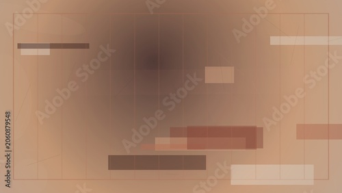 Minimalist geometric orange pattern grid