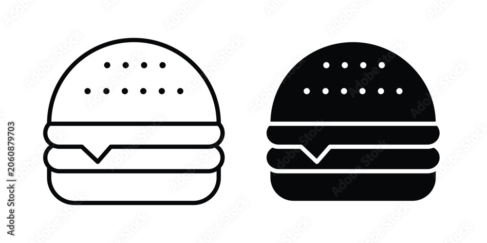 Fototapeta premium Hamburger icon