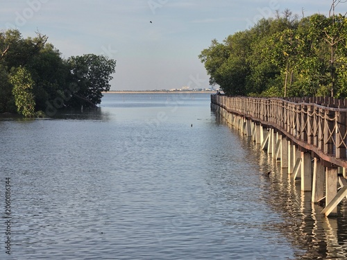 Nature Conservation Center and Mangrove Conservation Center the longest in Thailand at Samet district, Chonburi Province.	
