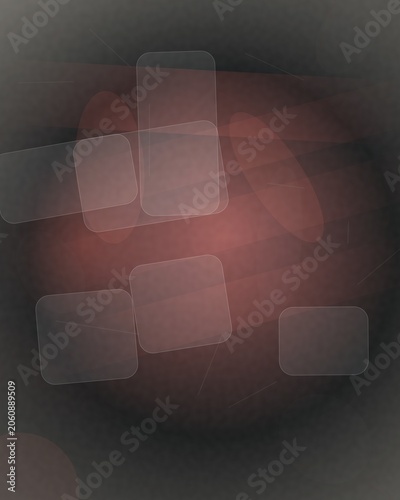 Red balloon cluster on dark background