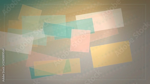 Abstract background with overlapping translucent rectangles and