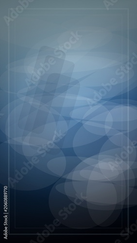 Abstract blue bokeh light background