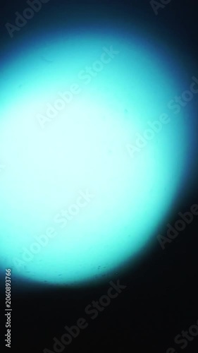 Optical blur bokeh light leaks vertical transition for video film