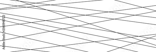 Photos Chaotic arrangement of straight geometric lines