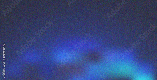 Canvas-taulu Atmospheric dark blue and ethereal teal abstract blur with glowing highlights an