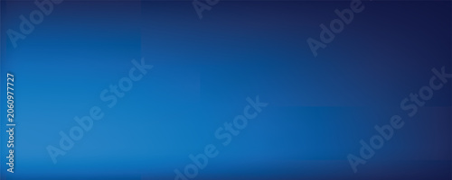 Fotografija Modern dark blue and bright blue gradient with smooth blending  creating a sleek