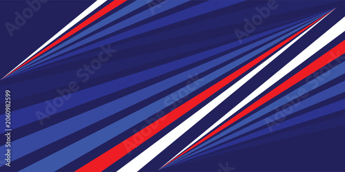 Obraz na plátně Sports abstract vector background 3D dimensional vector design with place for text, poster banner or any ads template, sport games or racing and running activities