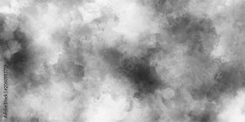 Foto Abstract grayscale watercolor texture with a dreamy, ethereal quality, evoking a sense of mystery and depth