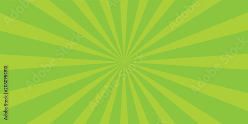 Obraz na plátně Cute and pop background illustration of concentrated lines with twinkling (yello