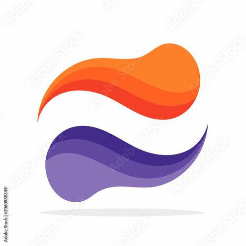 Abstract Swirls Logo