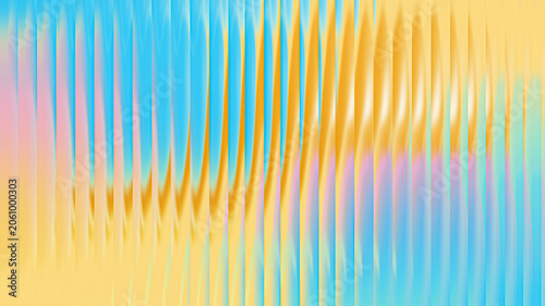 Εκτύπωση καμβά Abstract glowing vertical lines creating dynamic fiery glass pattern illustratio