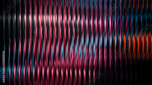 Abstract glowing vertical lines creating dynamic fiery glass pattern illustration