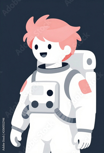Astronaut Coral Messy