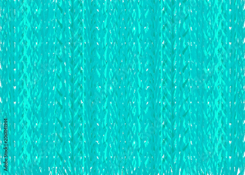 Cuadro en lienzo turquoise background features a repeating, vertically aligned textured pattern r