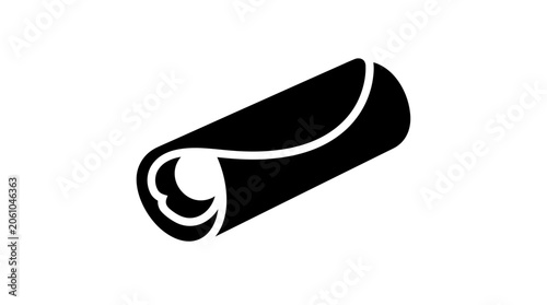 Canvas Print Scroll icon represents an ancient document or a formal certificate used for historical records and legal documentation in various professional settings