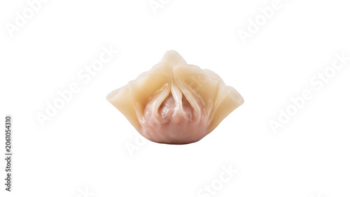 Delicious Dim Sum Isolated on White Background