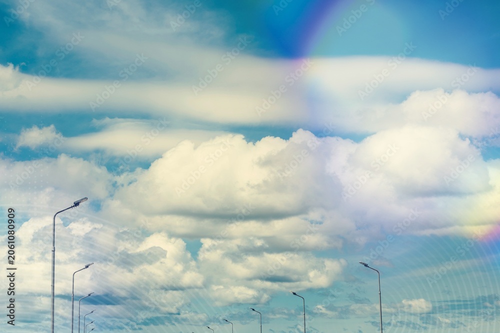 Obraz premium Sky Clouds Weather Environment Concept
