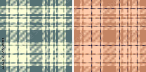 Foto plaid tartan seamless repeat pattern