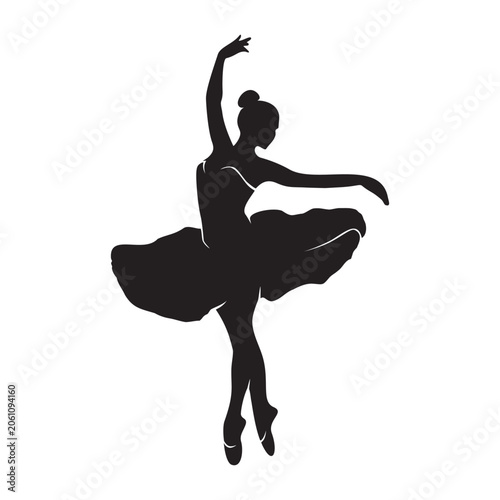 ballet dancer silhouette