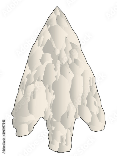 Ancient Stoneage Arrowhead