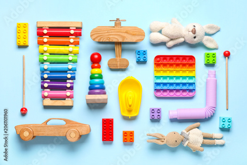 Colorful assortment of educ...