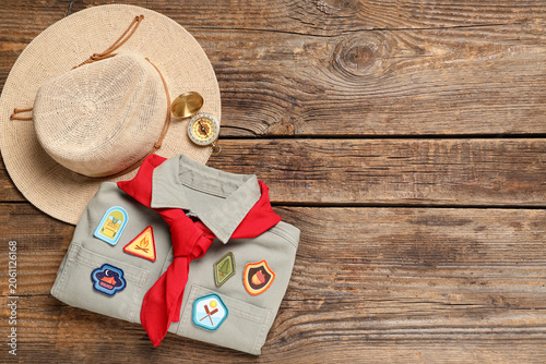 Scouts uniform with hat and...