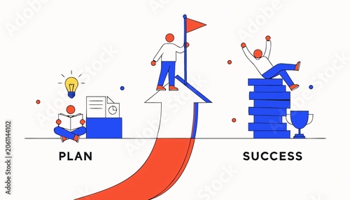 From Planning to Success A Minimalist Journey of Achievement V1