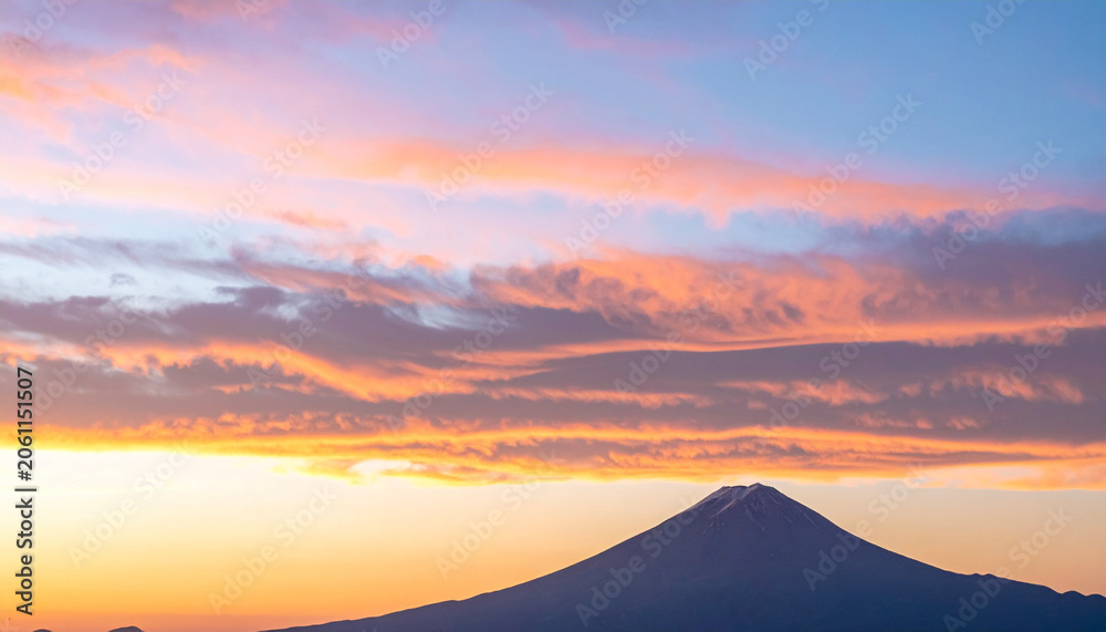 © RD02_AG - 富士山 早朝 朝霧 幻想的 初日の出 お正月 ai生成画像 © RD02_AG - 富士山 早朝 朝霧 幻想的 初日の出 お正月 ai生成画像