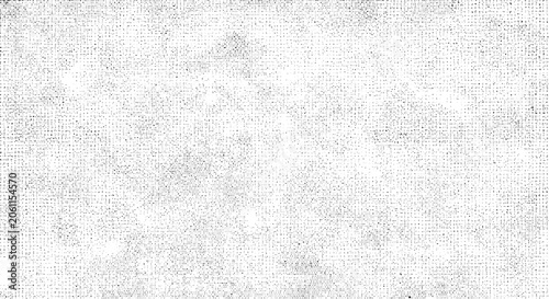 Fényképezés Textured canvas grain overlay with monochromatic noise for artistic digital comp