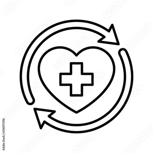 Health Cycle Icon