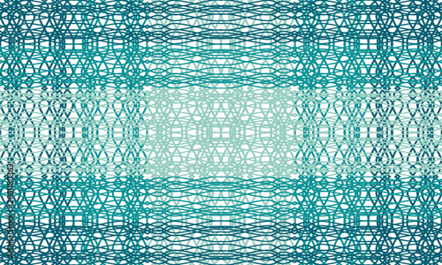 Abstract background with vertical wave vintage color strip color lines endless pattern, seamless replete, design for fabric printing or retro background, green
