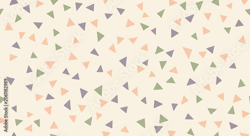 Colorful small triangle shapes pattern.