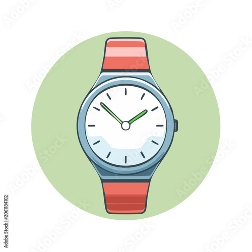 Wristwatch Illustration