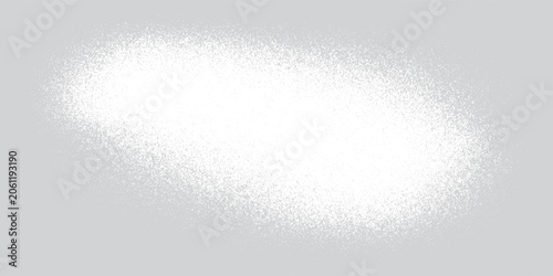 Abstract granules of powder. Powder spray with particles for design. Scattered granules on transparent background.