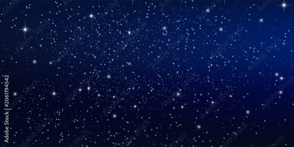 Fototapeta premium Star universe background, Stardust in deep universe, Milky way galaxy, Vector Illustration. Eps10