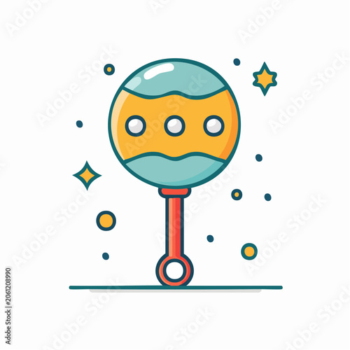 Baby Rattle Icon