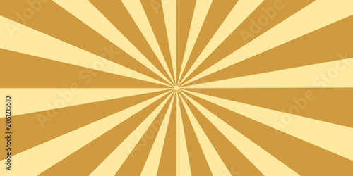 Obraz na płótnie Sunburst radial pattern, radiating outward from a central point