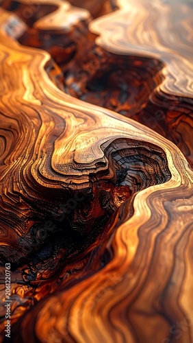 A swirling abstract pattern of warm golden brown hues (1)