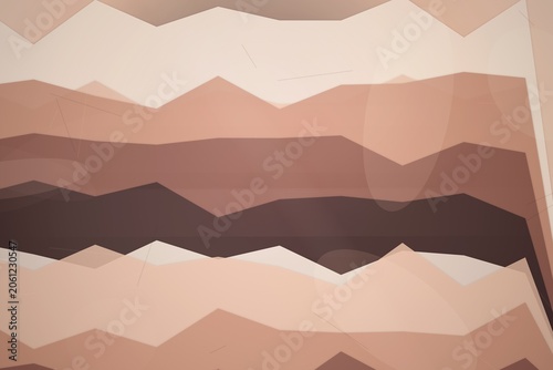 Modern geometric pink and white chevron pattern