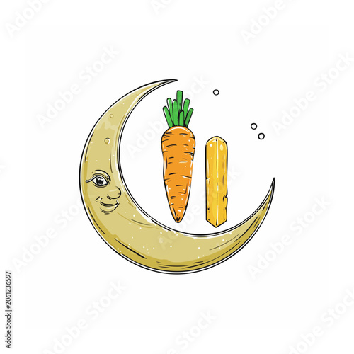 Flat design vegetables set isolated