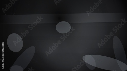 Quadro em tela Moon phases silhouette isolated
