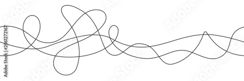 Photography Squiggly seamless tangled line bg