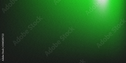 Foto Abstract green gradient background with smooth flowing light waves and soft blur texture