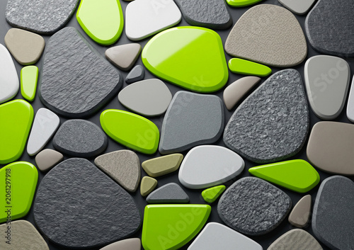 colorful stones background