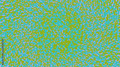 Abstract green and blue pixel art texture background