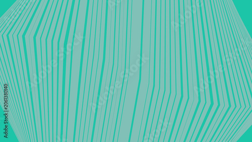 Abstract green teal background with vertical lines pattern