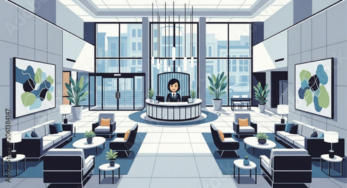 conference room with chairs