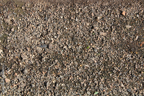 Gravel and coarse sand texture background