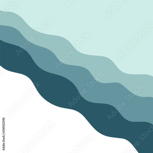 Abstract background with a minimal wave design