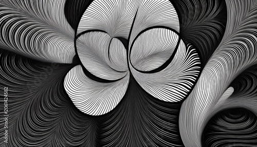 abstract monochrome or two colors pattern